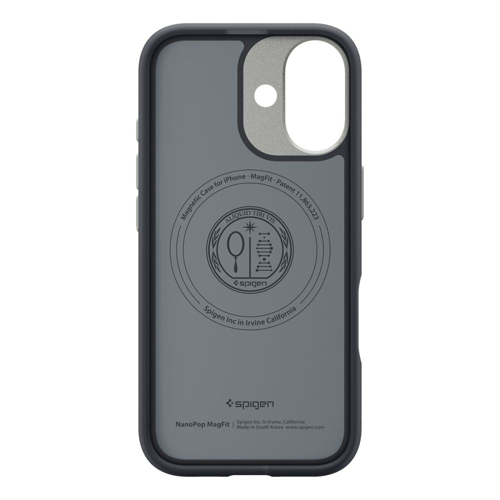 MagSafe cover til Apple iPhone 17, Spigen, Caseology Nano Pop, Sort ACS10366