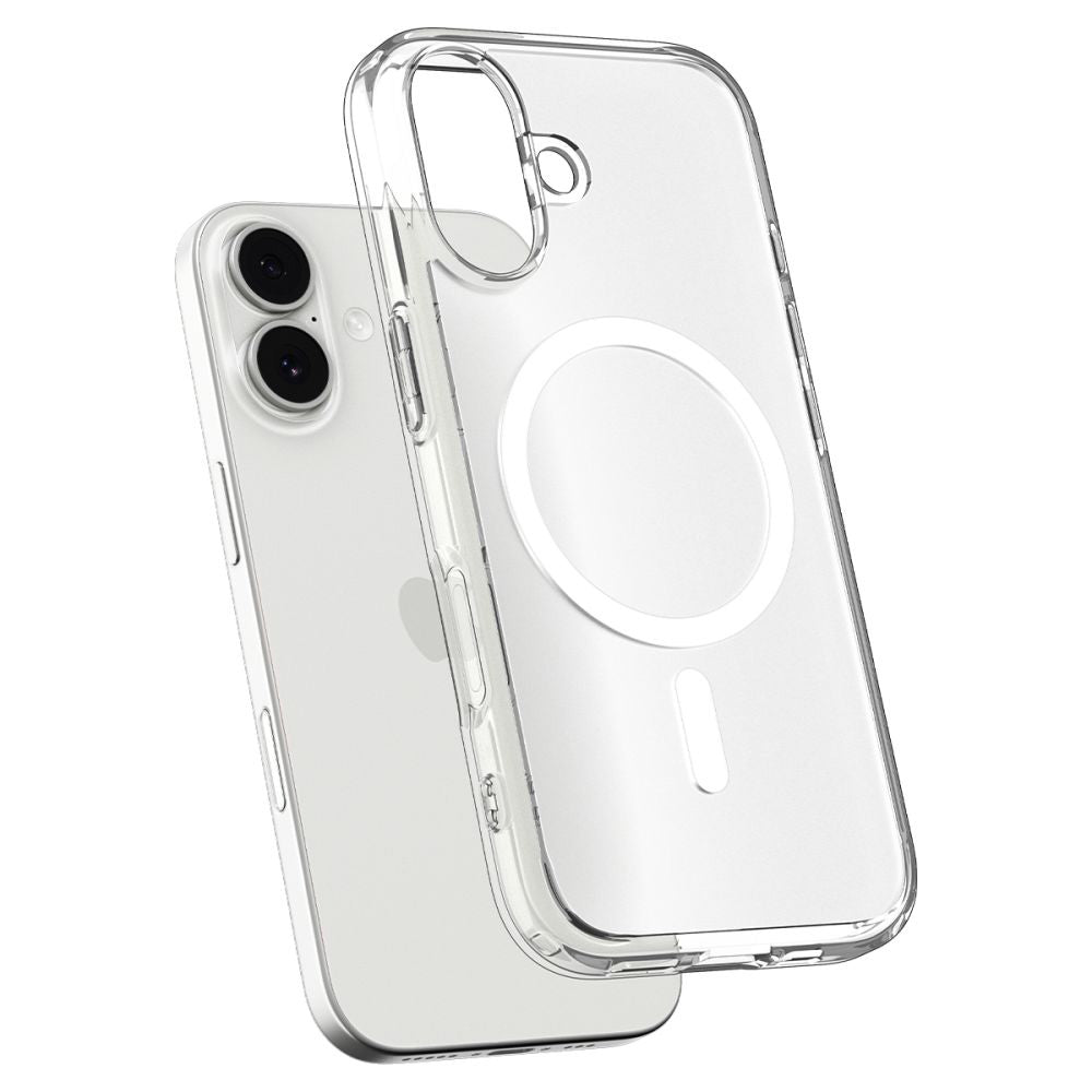 MagSafe cover til Apple iPhone 17, Spigen, Ultra Hybrid, Satineret Hvid