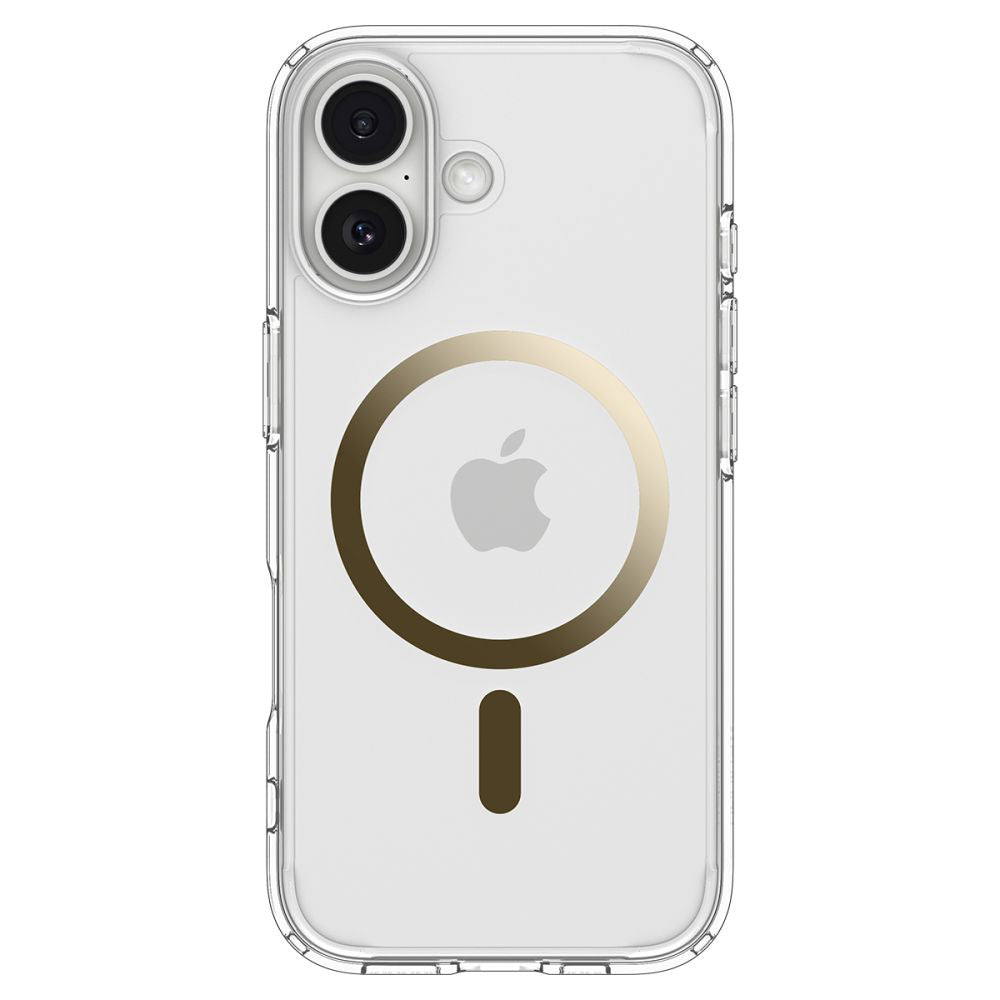 MagSafe cover til Apple iPhone 17, Spigen, Ultra Hybrid, Gennemsigtig Guld ACS10382