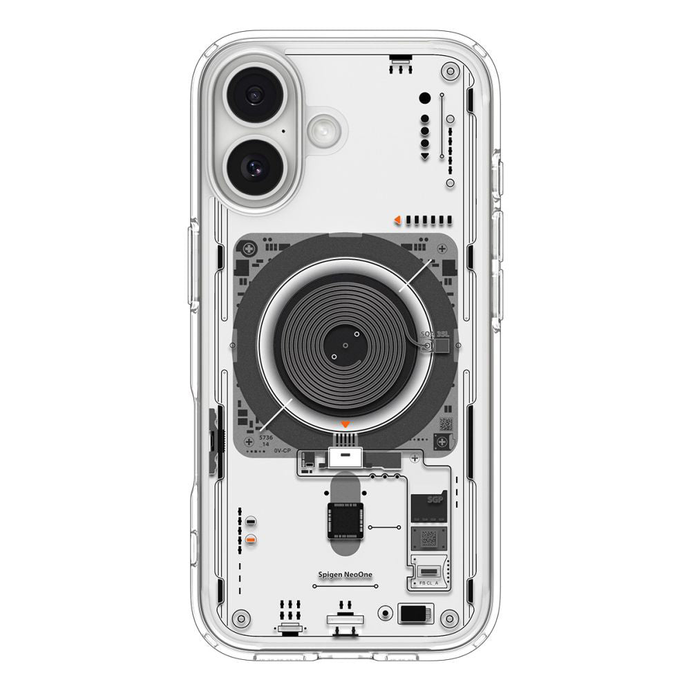 MagSafe cover til Apple iPhone 17, Spigen, Ultra Hybrid Neo One, Transparent ACS10388