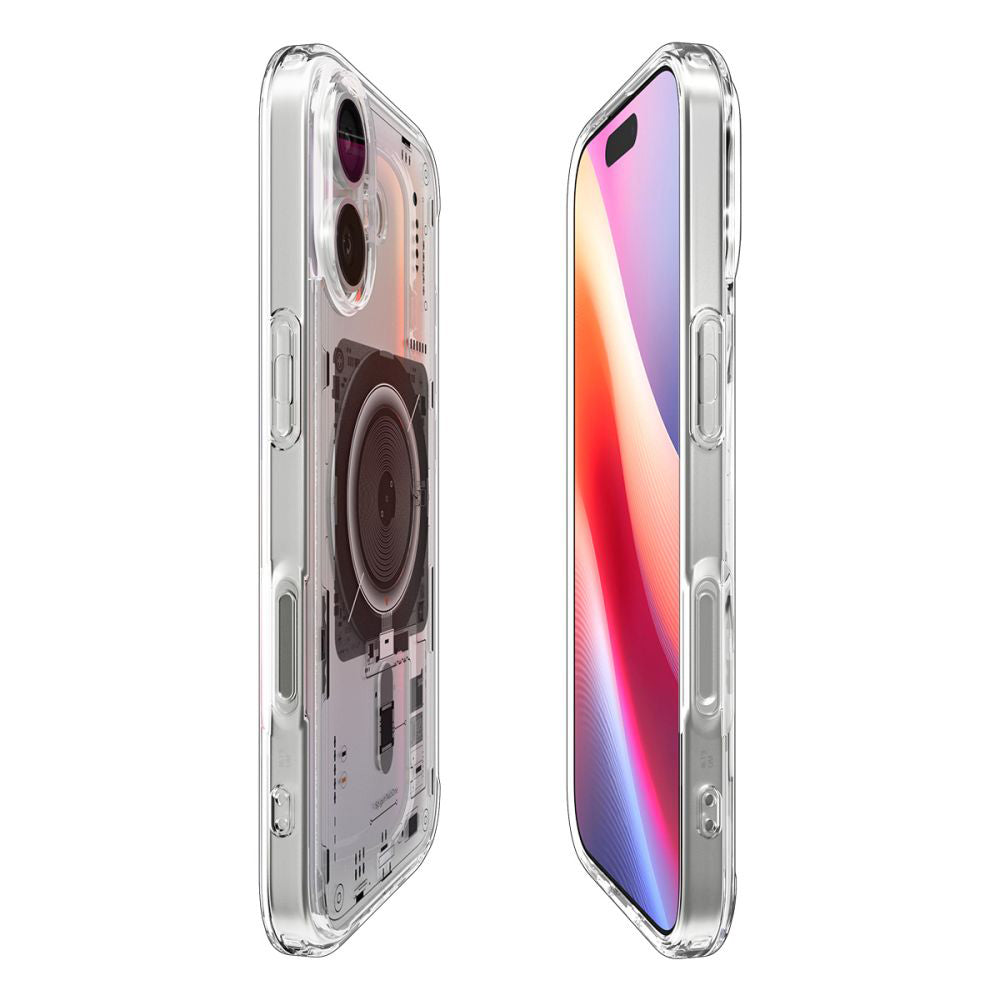 MagSafe cover til Apple iPhone 17, Spigen, Ultra Hybrid Neo One, Transparent ACS10388