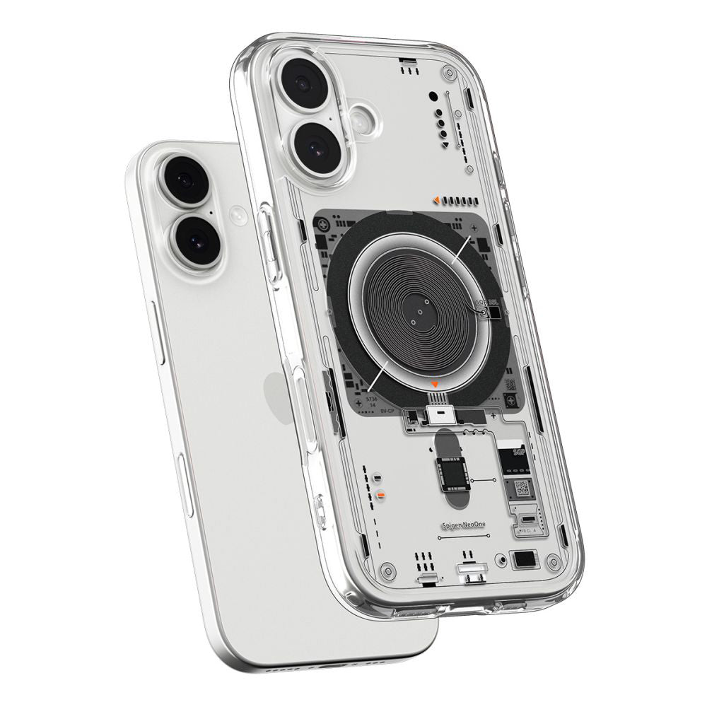 MagSafe cover til Apple iPhone 17, Spigen, Ultra Hybrid Neo One, Transparent ACS10388