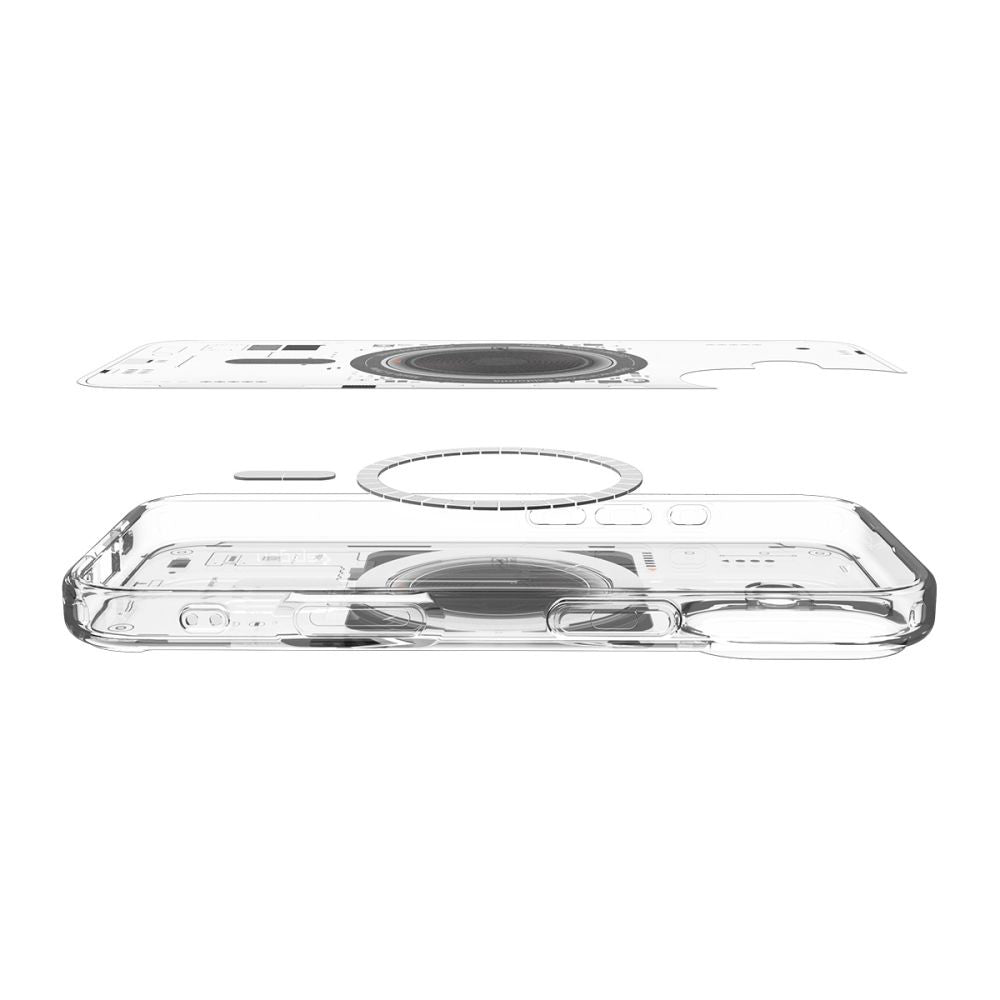 MagSafe cover til Apple iPhone 17, Spigen, Ultra Hybrid Neo One, Transparent ACS10388