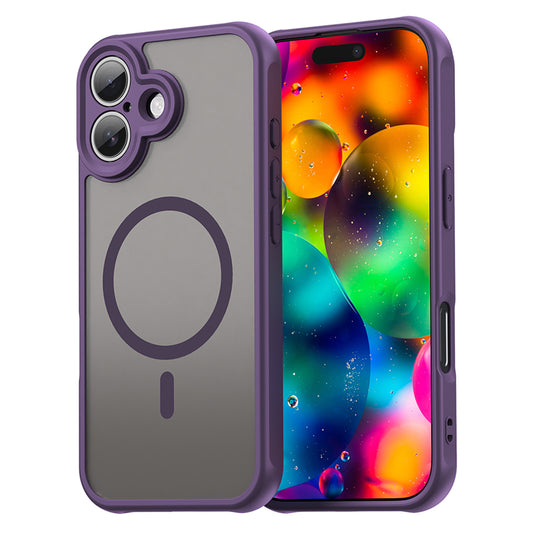 MagSafe cover til Apple iPhone 17, Techsuit, HaloFrost II, Lilla