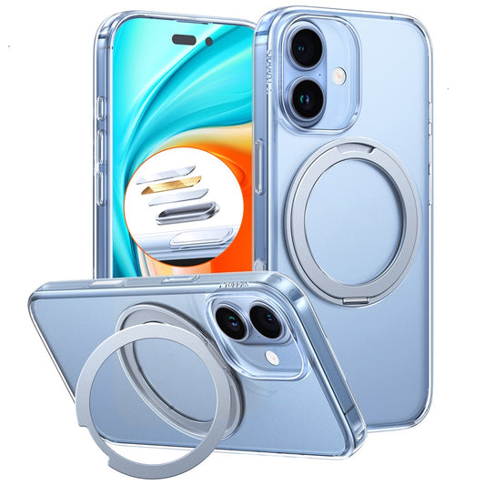 MagSafe cover til Apple iPhone 17, Torras, Ostand Pro, Transparent