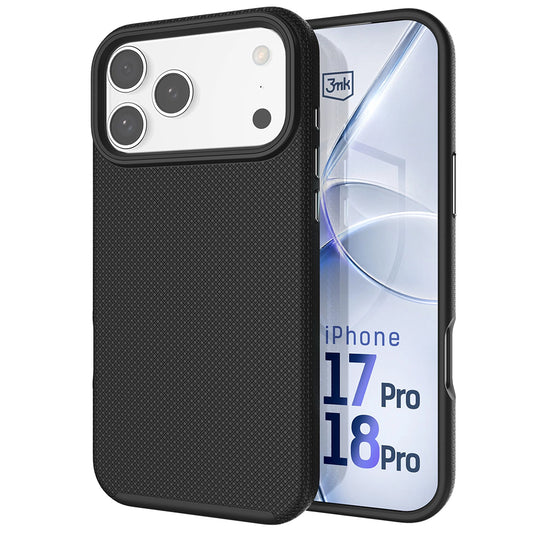 MagSafe-cover til Apple iPhone 18 Pro / 17 Pro, 3MK, Fortis, sort
