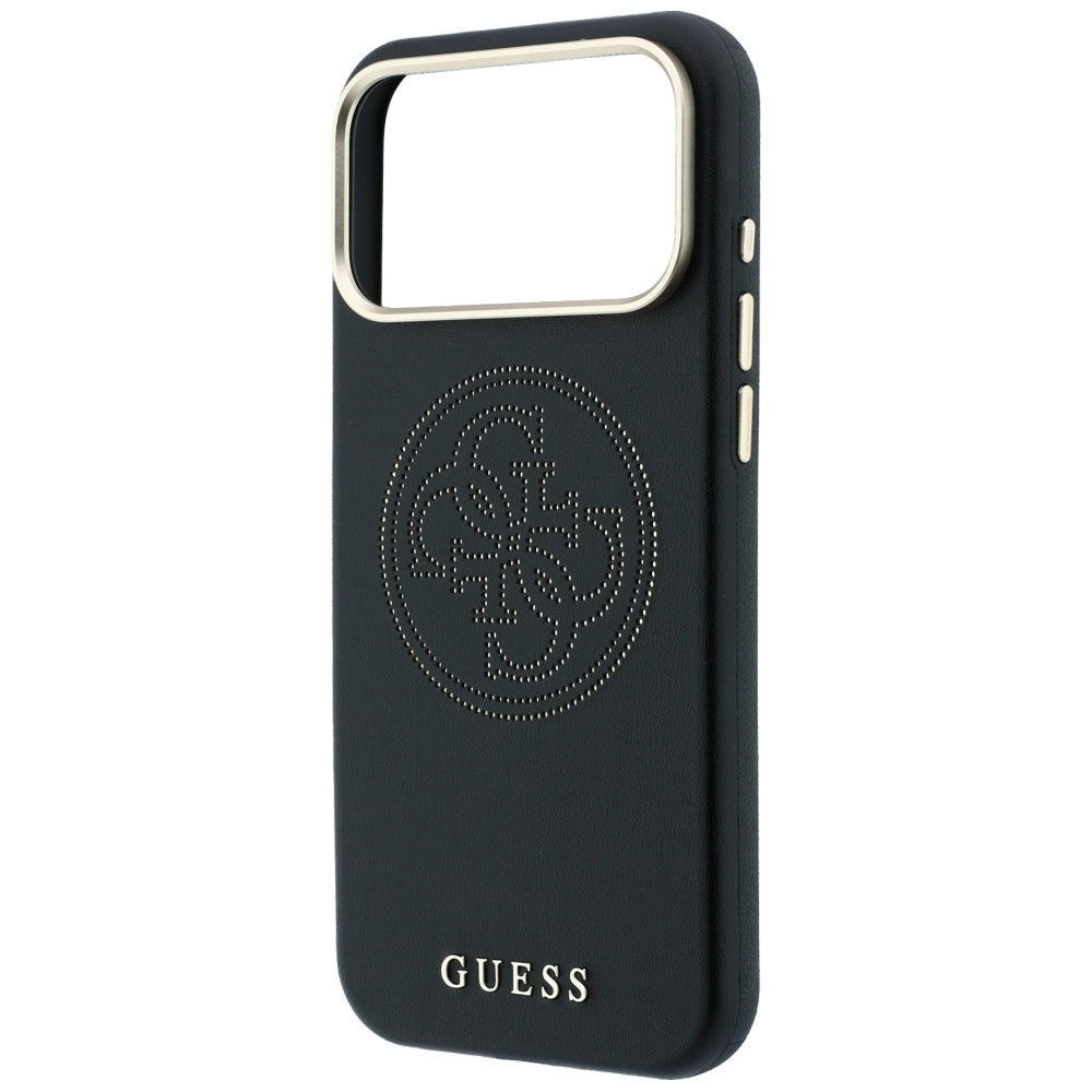 MagSafe-etui til Apple iPhone 18 Pro / 17 Pro, Guess, Perforated 4G, Sort