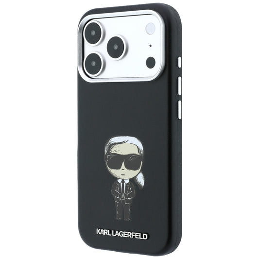 MagSafe-etui til Apple iPhone 18 Pro / 17 Pro, Karl Lagerfeld, Ikonik Sketch, Sort