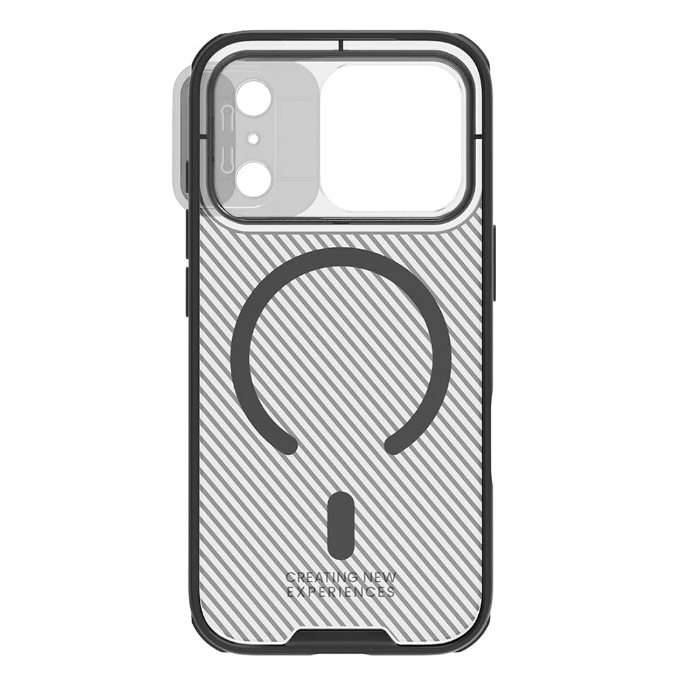MagSafe-etui til Apple iPhone 18 Pro / 17 Pro, Nillkin, CamShield Pro, Sort Transparent