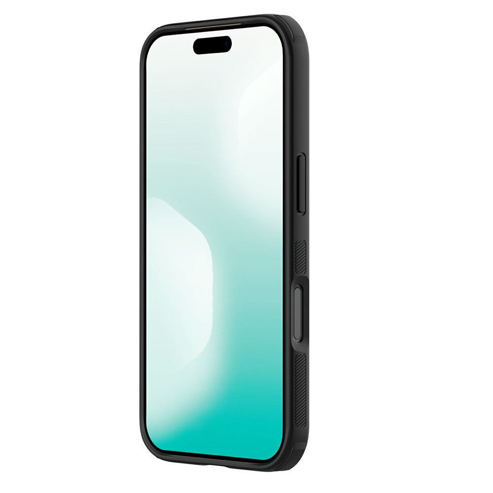 MagSafe-etui til Apple iPhone 18 Pro / 17 Pro, Nillkin, Super Shield Pro, Sort Transparent Satin