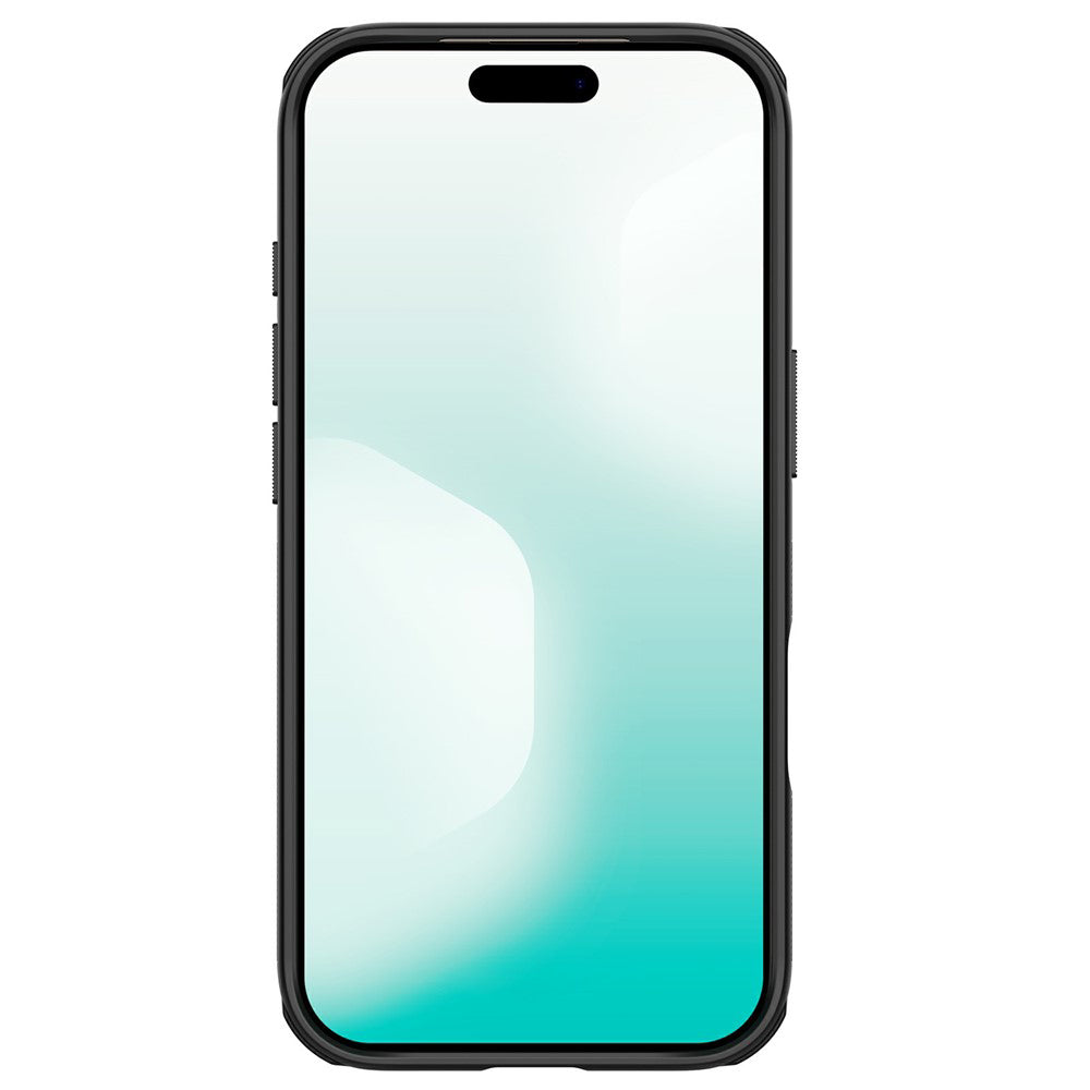 MagSafe-etui til Apple iPhone 18 Pro / 17 Pro, Nillkin, Super Shield Pro, Sort Transparent Satin