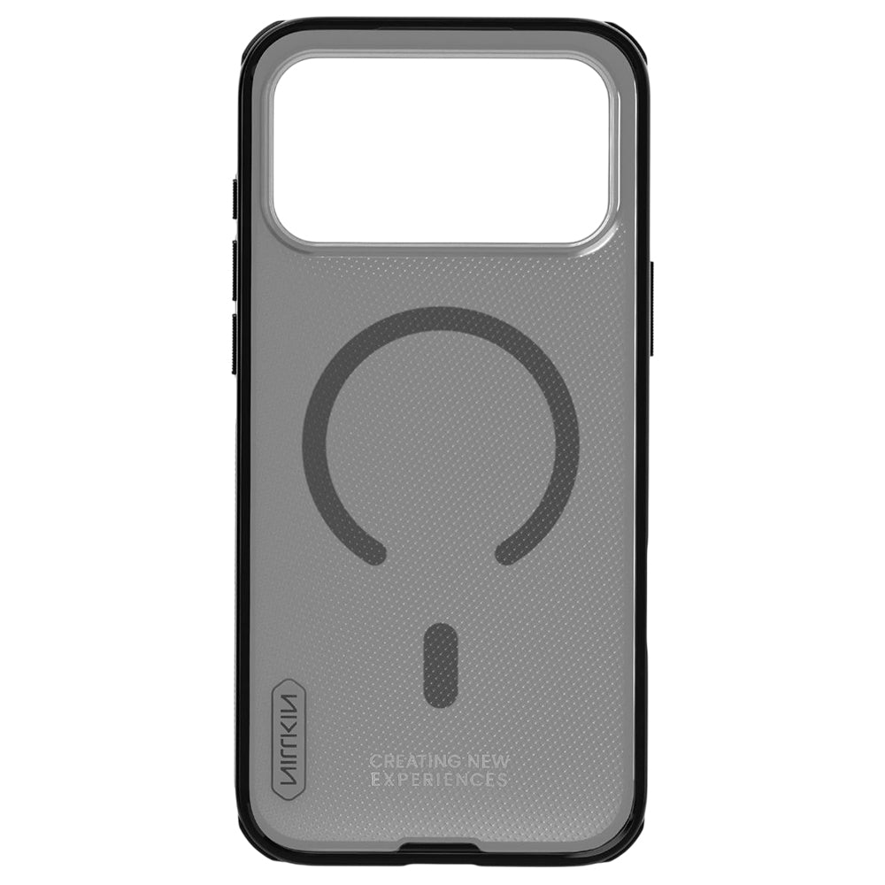 MagSafe-etui til Apple iPhone 18 Pro / 17 Pro, Nillkin, Super Shield Pro, Sort Transparent Satin