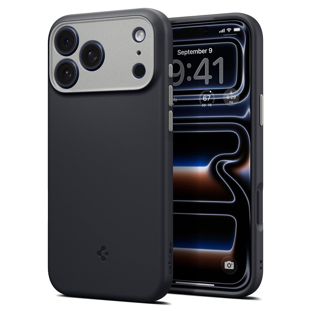 MagSafe Case for Apple iPhone 18 Pro / 17 Pro, Spigen, Caseology Nano Pop, Black ACS12177