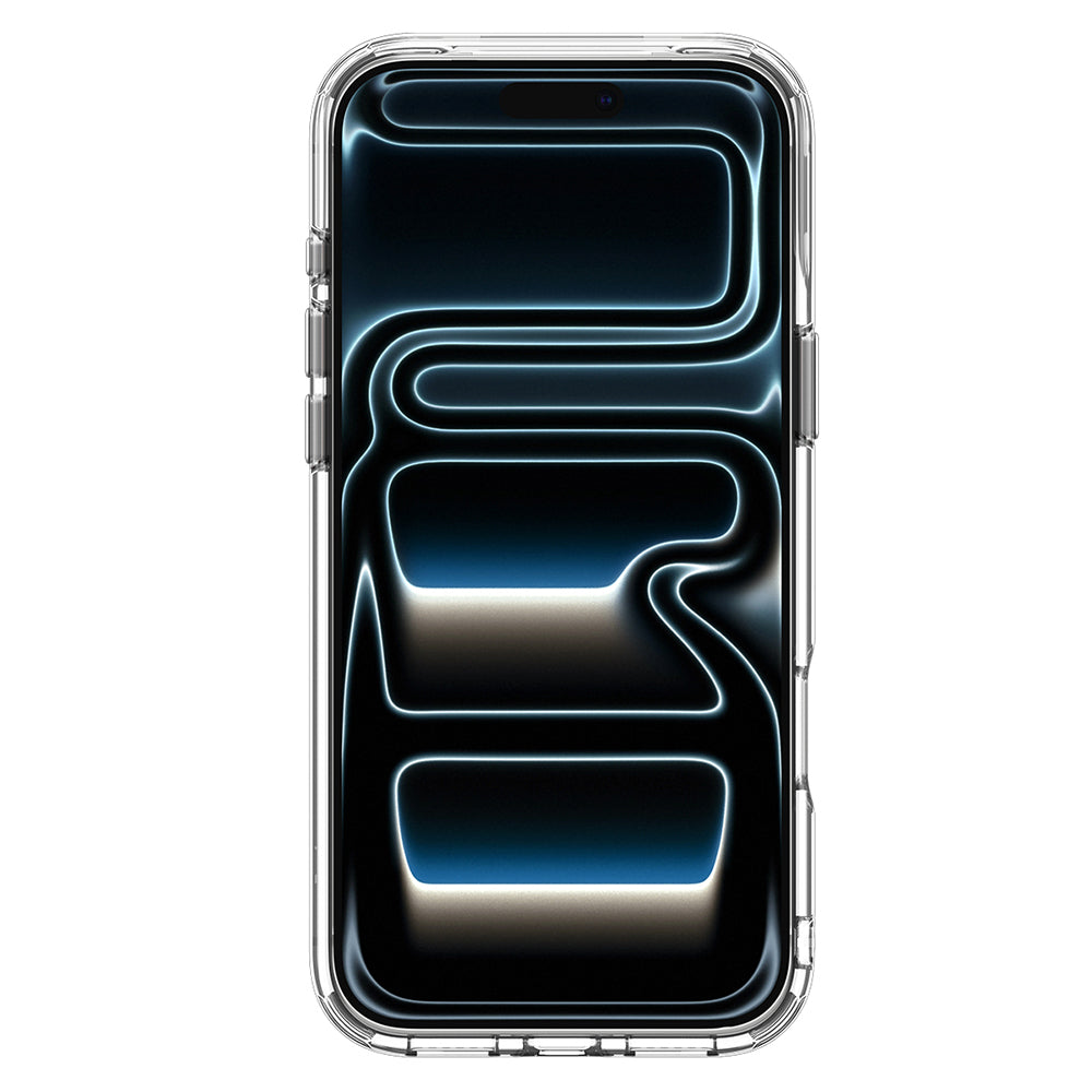 MagSafe-etui til Apple iPhone 18 Pro / 17 Pro, Spigen, Ultra Hybrid Optik S, Sølv Transparent ACS11921