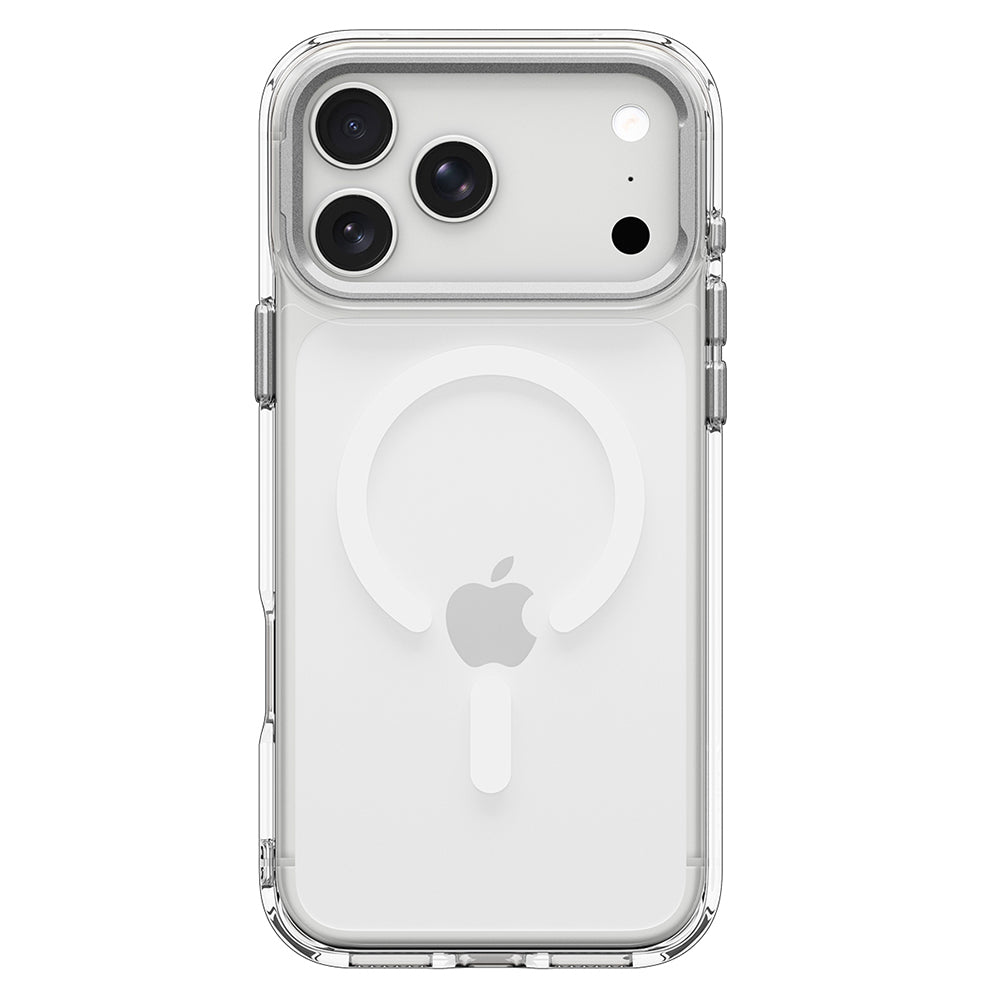 MagSafe-etui til Apple iPhone 18 Pro / 17 Pro, Spigen, Ultra Hybrid Optik S, Sølv Transparent ACS11921