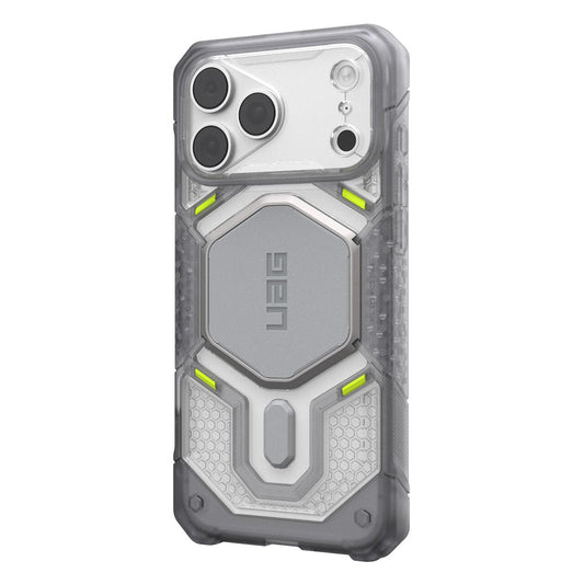 MagSafe-etui til Apple iPhone 18 Pro / 17 Pro, Urban Armor Gear, Monarch Pro, Sølv