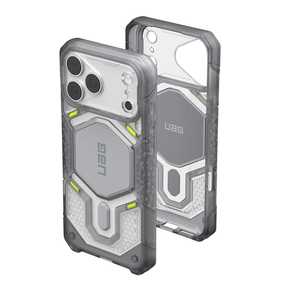 MagSafe-etui til Apple iPhone 18 Pro / 17 Pro, Urban Armor Gear, Monarch Pro, Sølv