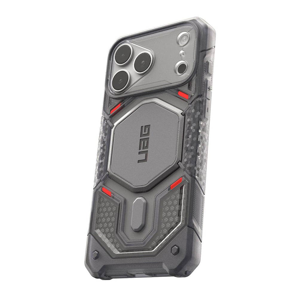 MagSafe-etui til Apple iPhone 18 Pro / 17 Pro, Urban Armor Gear, Monarch Pro, Lysegrå