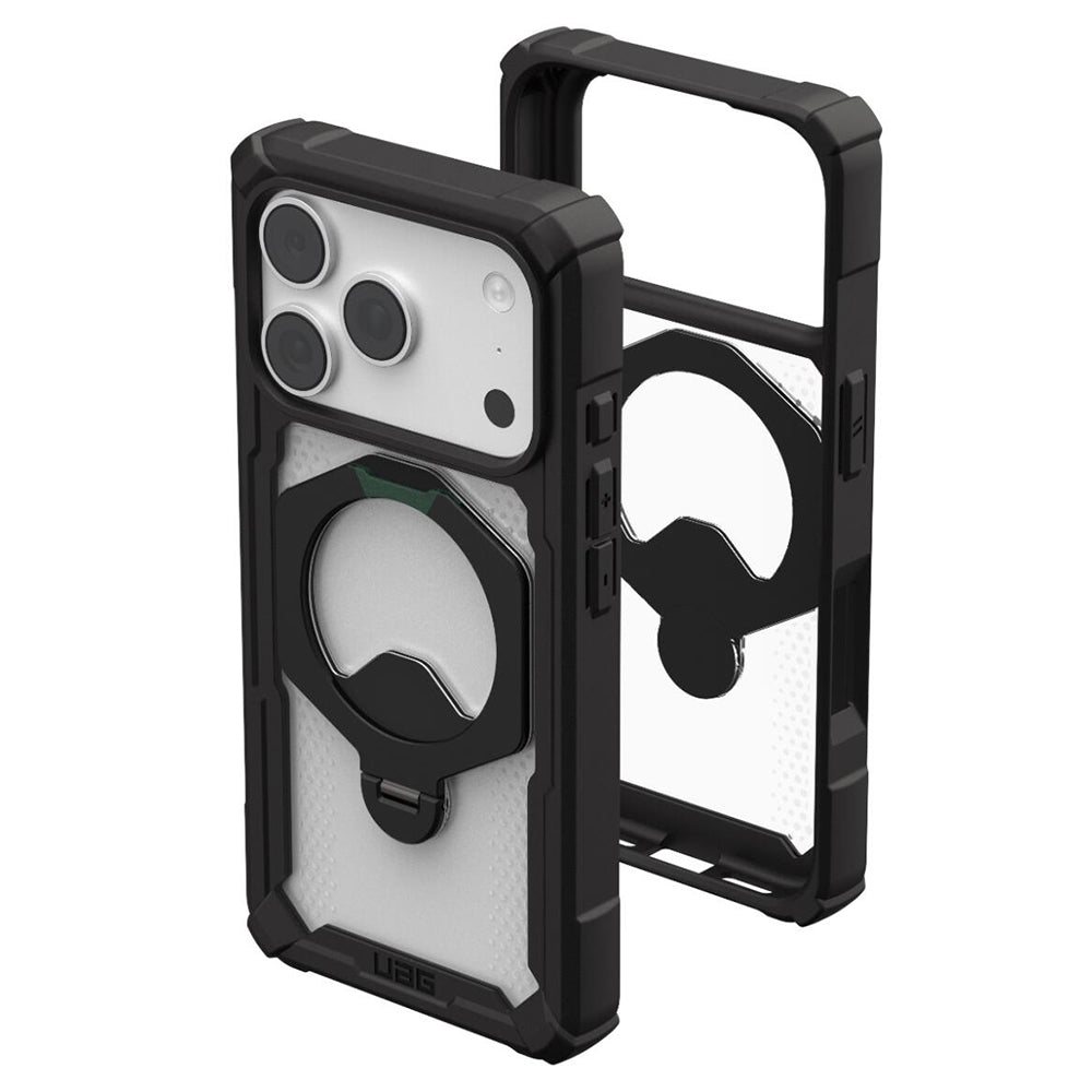 MagSafe-etui til Apple iPhone 18 Pro / 17 Pro, Urban Armor Gear, Plasma XTE, Sort Transparent