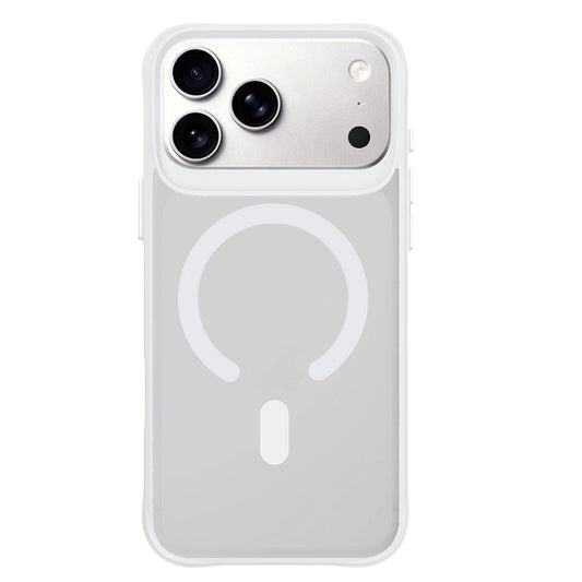 MagSafe-cover til Apple iPhone 18 Pro Max / 17 Pro Max, 3MK, Smoke MagCase, hvid