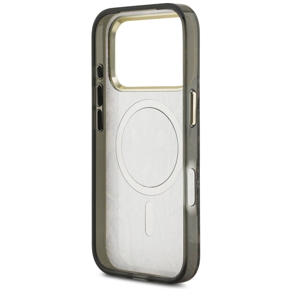 MagSafe-etui til Apple iPhone 18 Pro Max / 17 Pro Max, Guess, Python-mønster, Brun