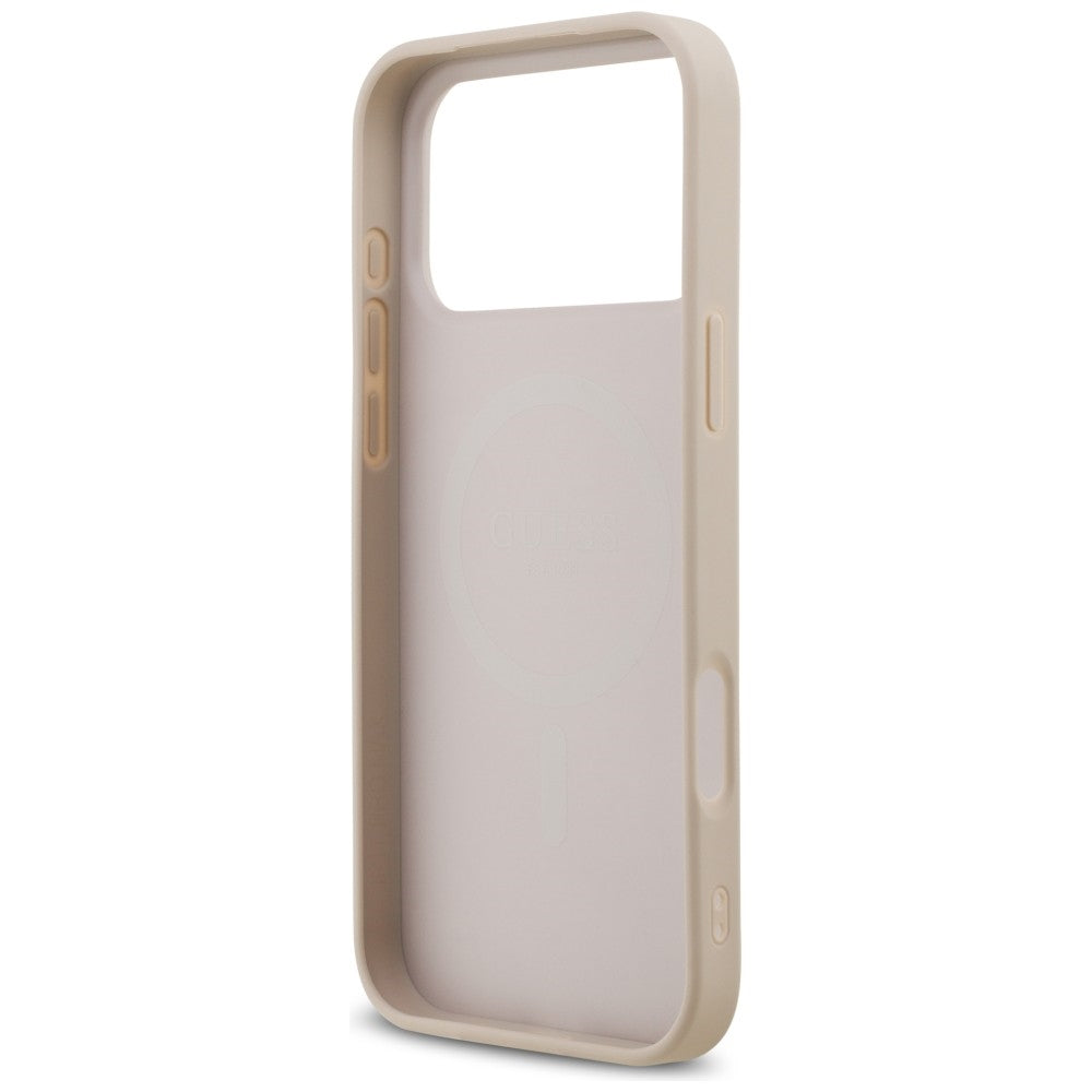 MagSafe-etui til Apple iPhone 18 Pro Max / 17 Pro Max, Guess, Saffiano, Pink