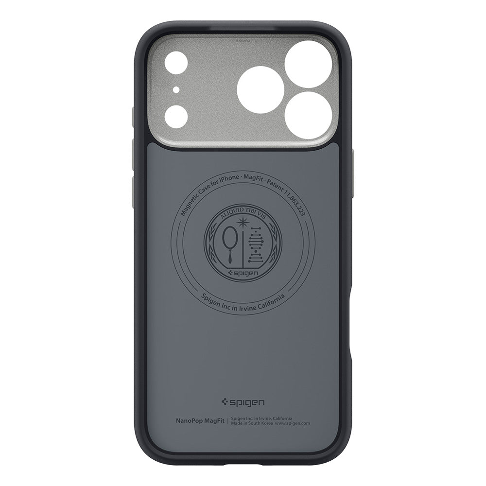 MagSafe-etui til Apple iPhone 18 Pro Max / 17 Pro Max, Spigen, Caseology Nano Pop, Sort ACS12142
