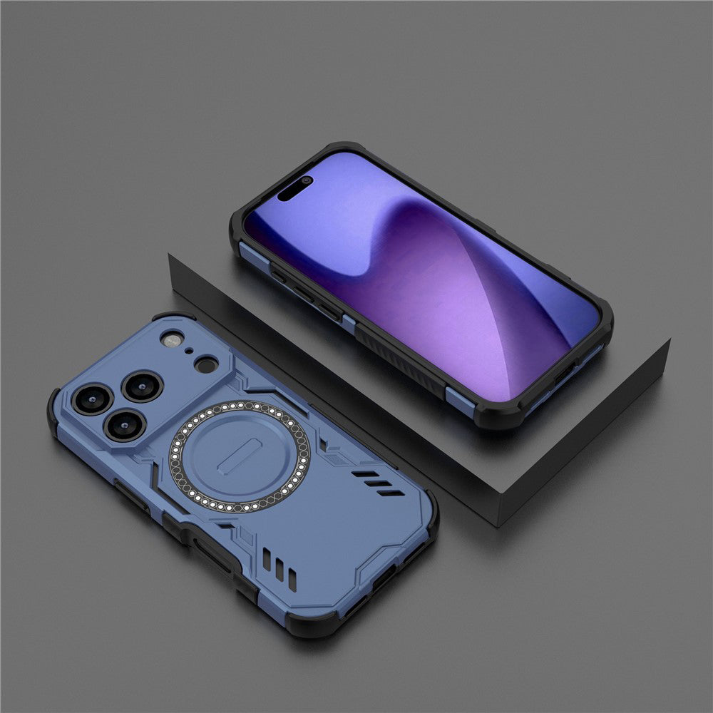 MagSafe-etui til Apple iPhone 18 Pro Max / 17 Pro Max, Techsuit, ArmorMag, Blå