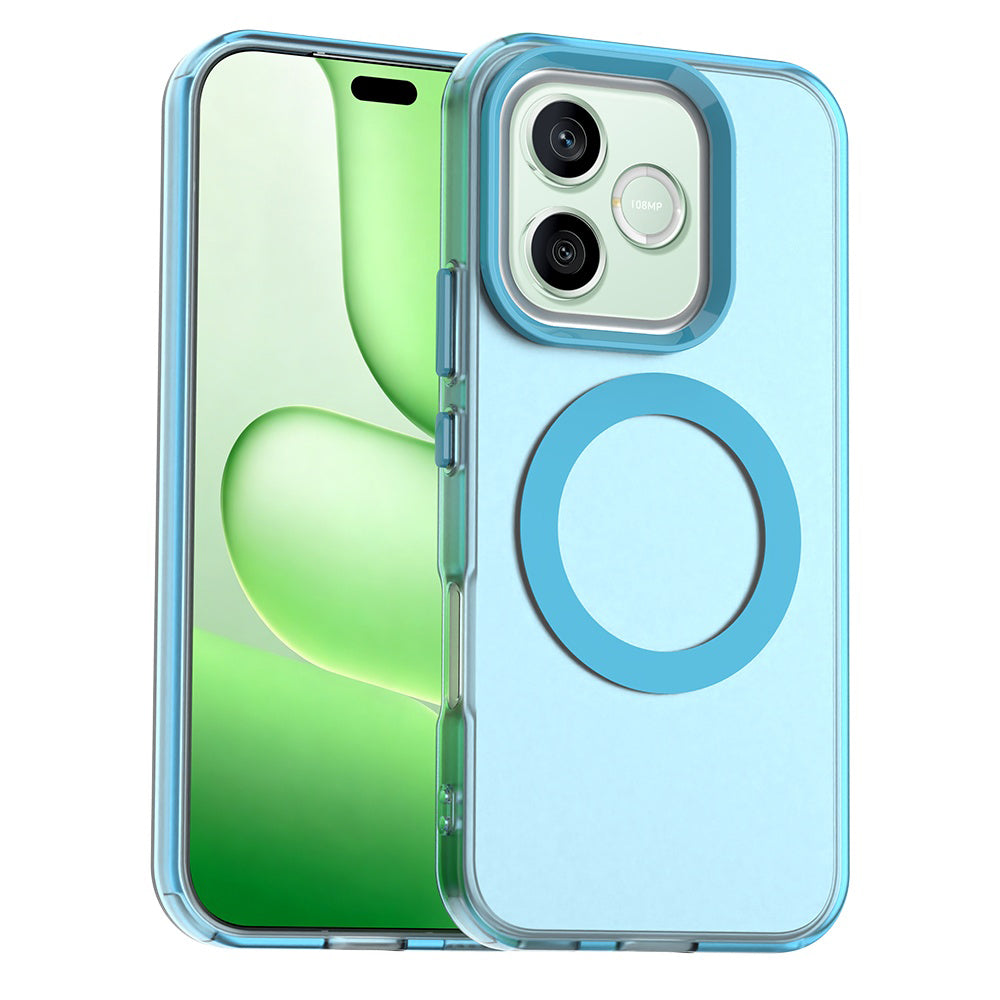 MagSafe-etui til Honor 600 Lite, Techsuit, CandyCase, Blå