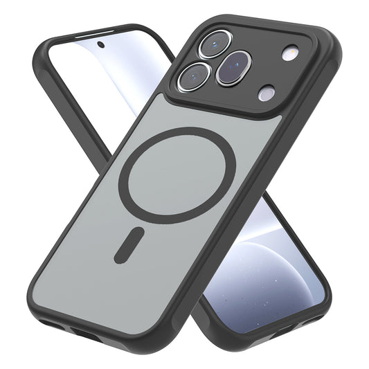 MagSafe-etui til Honor 600 Pro, Techsuit, HaloFrost II, Sort
