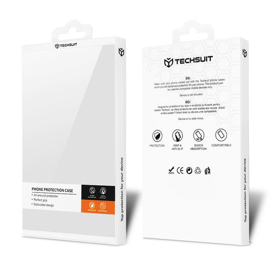 MagSafe-etui til Honor 600 Smart, Techsuit, HaloFrost II, Sort