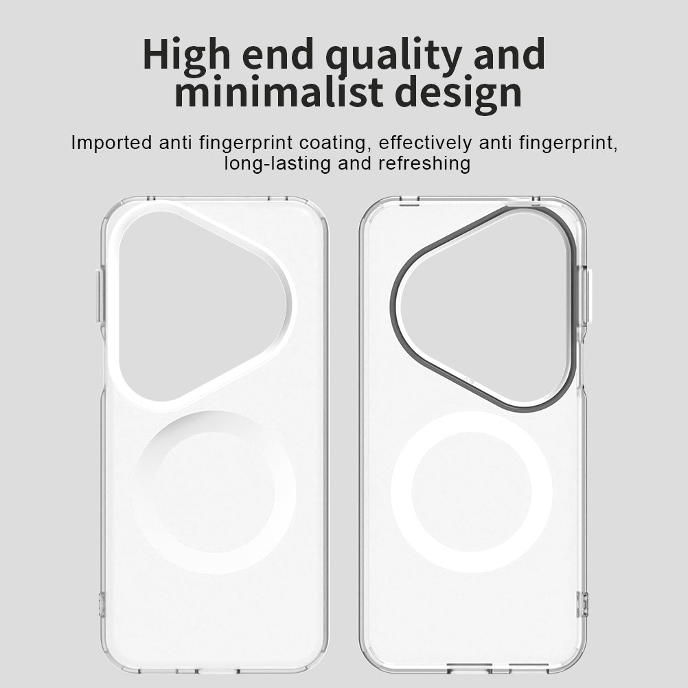 MagSafe-etui til Huawei Pura 80 Ultra, Techsuit, CandyCase, Hvid