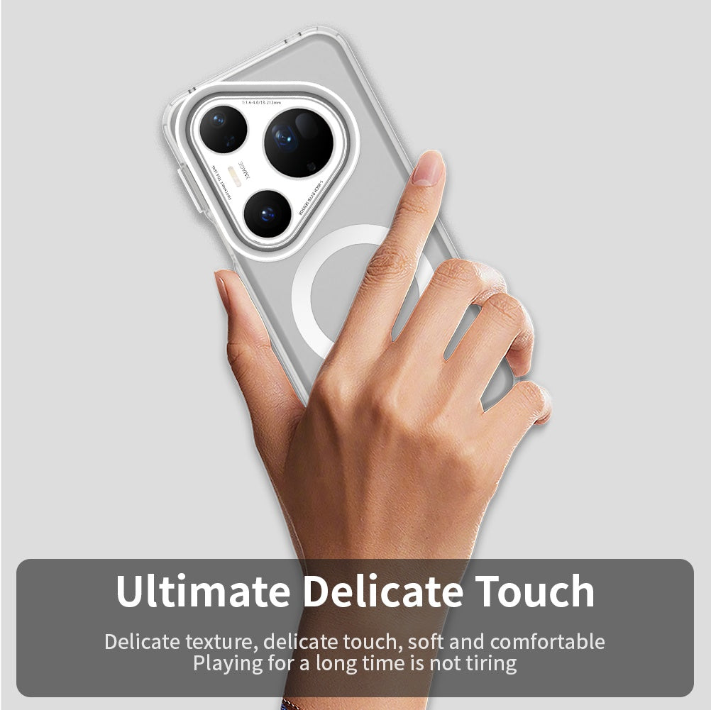 MagSafe-etui til Huawei Pura 80 Ultra, Techsuit, CandyCase, Hvid