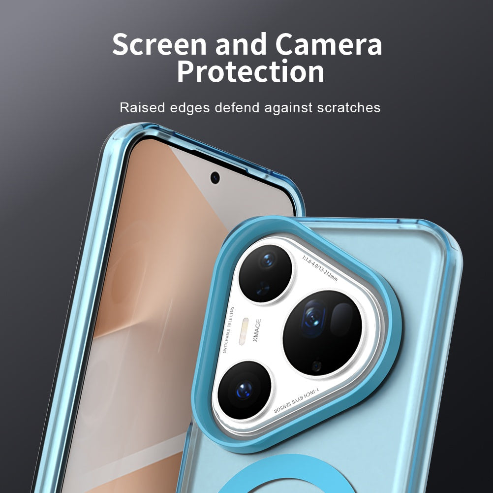 MagSafe-etui til Huawei Pura 80 Ultra, Techsuit, CandyCase, Blå