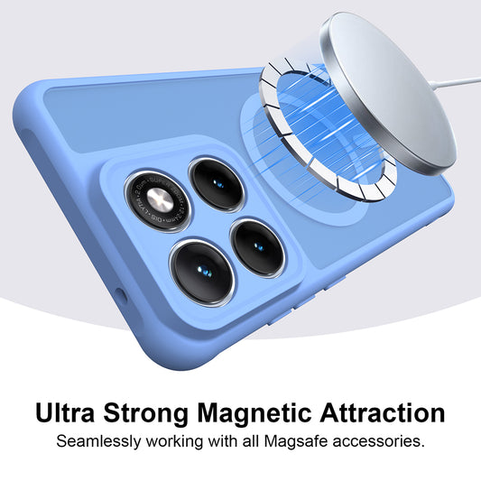 MagSafe-etui til Motorola Edge 70 Fusion, Techsuit, HaloFrost II, Blå
