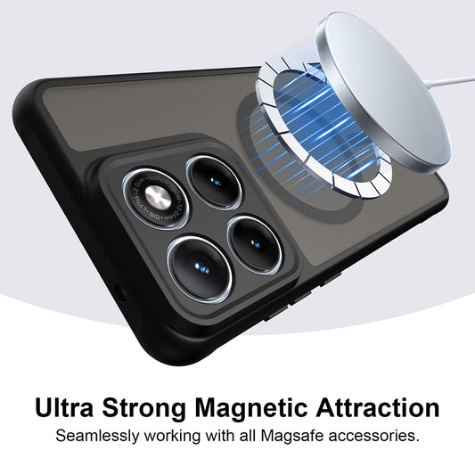 MagSafe cover til Motorola Edge 70 Fusion, Techsuit, HaloFrost II, Sort