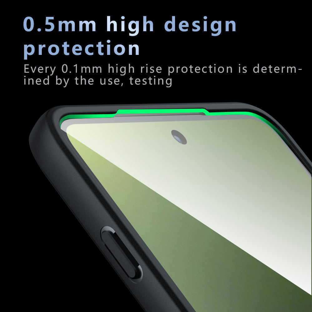 MagSafe cover til Motorola Moto G67 Power / G57 Power, Techsuit, PureFrost, Satin Sort