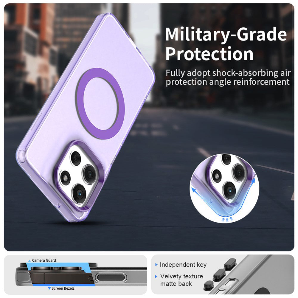 MagSafe cover til Motorola Moto G86, Techsuit, CandyCase, Lilla