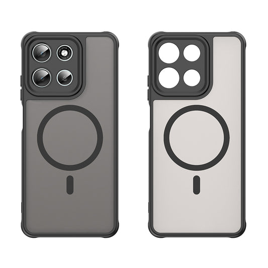 MagSafe-etui til Motorola Moto G86, Techsuit, HaloFrost II, Sort