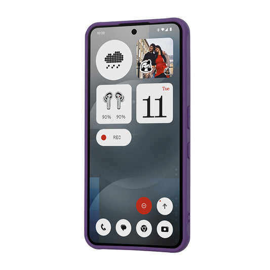 MagSafe-etui til Nothing Phone (3a), Techsuit, HaloFrost, Mørk Lilla