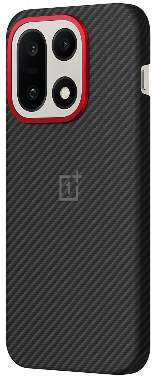 Cover til OnePlus 15, Aramid Fiber Magnetic, Sort 5431102021