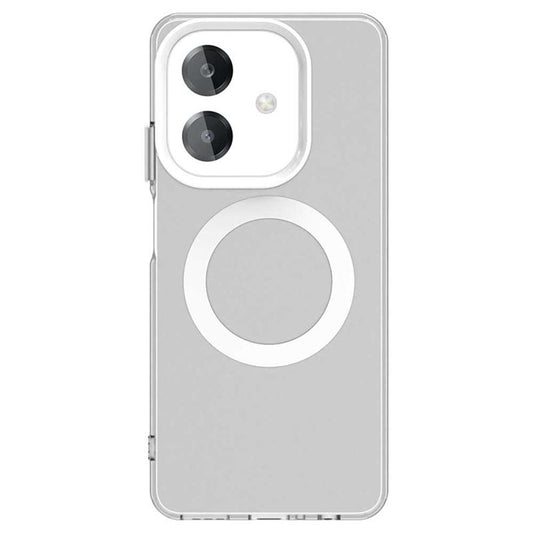 MagSafe-etui til Oppo A3 4G / A3 5G, Techsuit, CandyCase, Hvid
