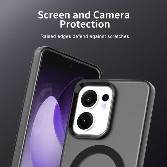 MagSafe Case for Oppo Reno13 FS 5G / Reno13 F 4G / Reno13 F, Techsuit, CandyCase, Black