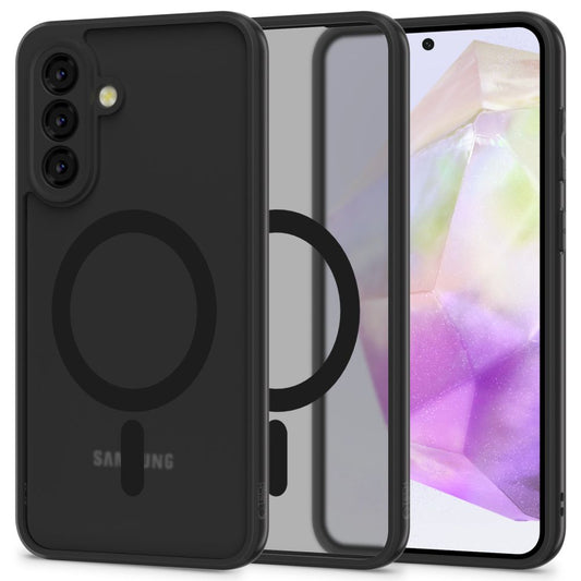 MagSafe cover til Samsung Galaxy A36 A366, Tech-Protect, Magmat, Sort