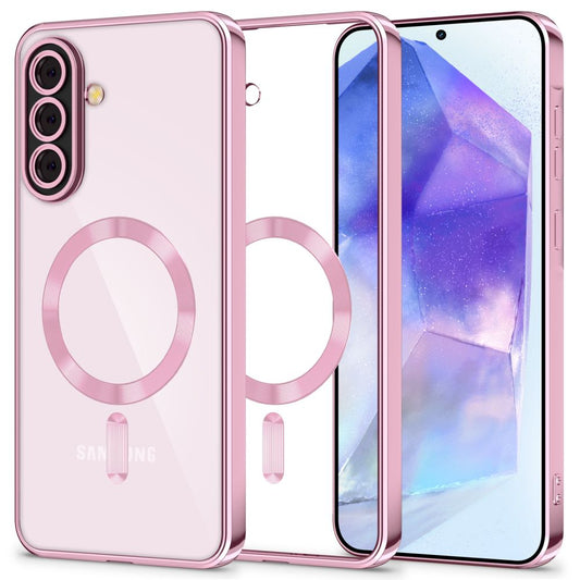 MagSafe cover til Samsung Galaxy A56 A566, Tech-Protect, Magflex, Gylden Rosa