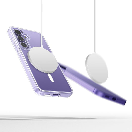 MagSafe cover til Samsung Galaxy A36 A366, Tech-Protect, Flexair Hybrid, Gennemsigtig