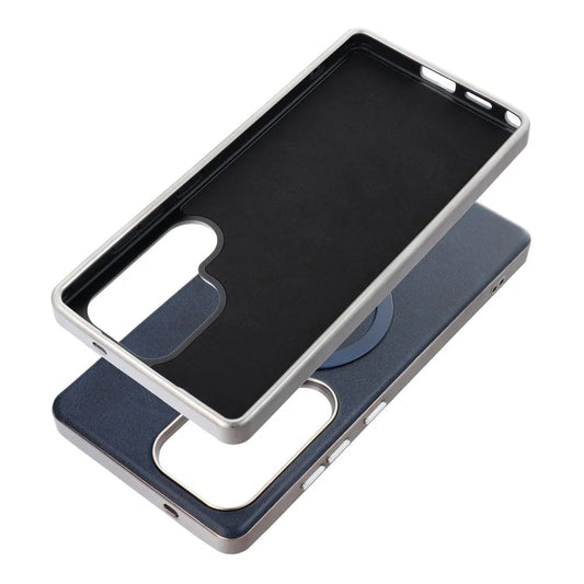 MagSafe-cover til Samsung Galaxy A36 A366, OEM, Gentleman Mag, Mørkeblå