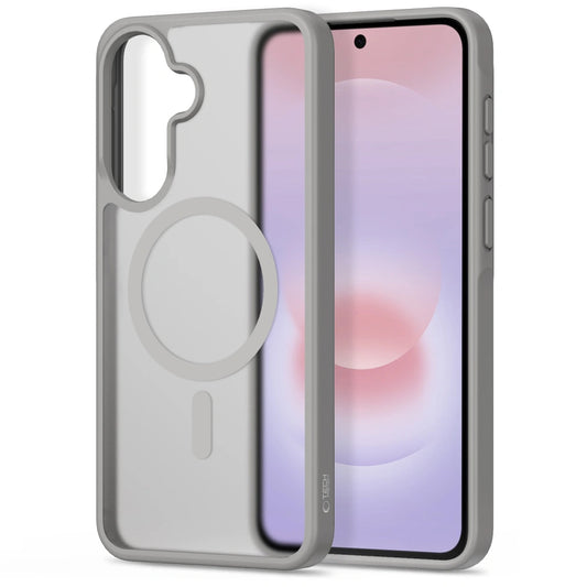 MagSafe-etui til Samsung Galaxy A57 5G, Tech-Protect, Magmat, Grå Mat