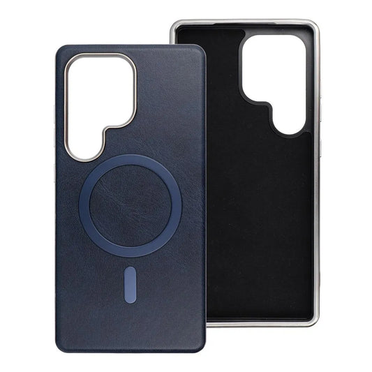 MagSafe-cover til Samsung Galaxy A56 A566, OEM, Gentleman Mag, Marineblå