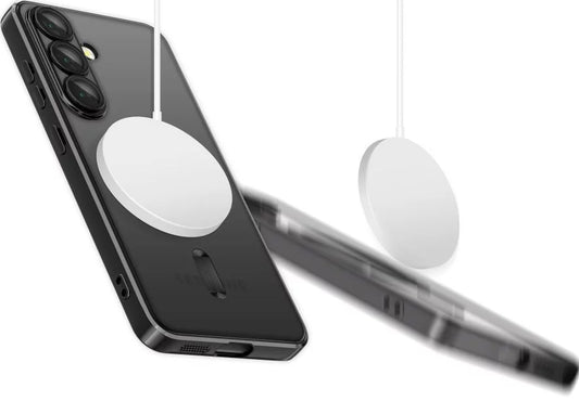 MagSafe cover til Samsung Galaxy S25 Edge S937, Tech-Protect, Magflex, Sort